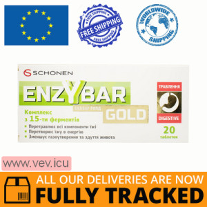 Enzybar Gold 20 tablets — Made in India — Free Delivery