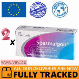 Spasmalgon DUO 2p x 50 tablets — Made in Bulgaria — Free Delivery