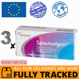 Spasmalgon DUO 3p x 50 tablets — Made in Bulgaria — Free Delivery