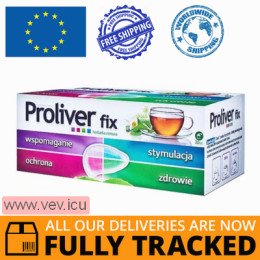 Proliver fix, herbal tea, 20 sachets — Made in Poland by Aflofarm — Free Delivery