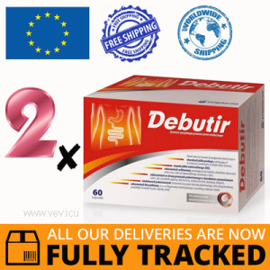 2 x DEBUTIR 60 CAPS — MADE IN POLAND- FREE SHIPPING