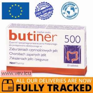 Butiner 500, 30 gastro-resistant tablets — Made in Poland — Free Delivery