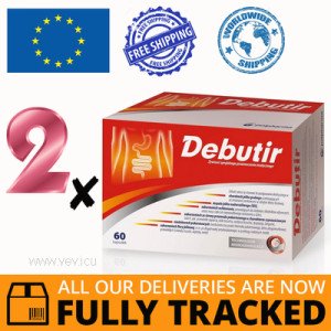 2 x DEBUTIR 60 CAPS — MADE IN POLAND- FREE SHIPPING
