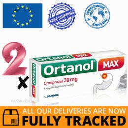 2 x ORTANOL MAX 20MG 14 TABS — MADE IN GERMANY — FREE SHIPPING