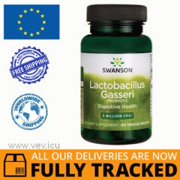 LACTOBACILLUS GASSERI 3 BILLION CFU 60 CAPS - MADE IN USA - FREE SHIPPING