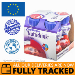 NUTRIDRINK PROTEIN FOREST FRUIT 4x125ML - MADE IN GERMANY - FREE SHIPPING 