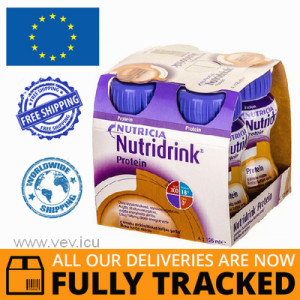 NUTRIDRINK PROTEIN MOKKA 4x125ML - MADE IN GERMANY - FREE SHIPPING 