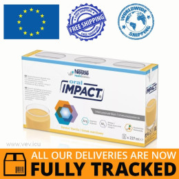 Impact Oral Nourishing Product Vanilla 3x237ml — Made in Poland — Free Delivery