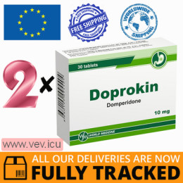 Doprokin 10mg 2p x 20 tablets — Made in Turkey — Free Delivery