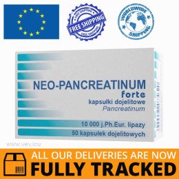 NEO-PANCREATINUM FORTE 50 CAPS — MADE IN CANADA — FREE SHIPPING
