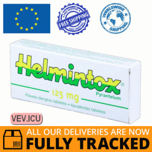 Helmintox 125mg 6 tablets — Made in France — Free Delivery