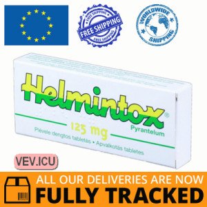 Helmintox 125mg 6 tablets — Made in France — Free Delivery