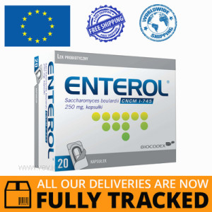 ENTEROL 250MG 20 CAPS - MADE IN FRANCE - FREE SHIPPING ENTEROL 250MG 20 CAPS - MADE IN FRANCE - FREE SHIPPING