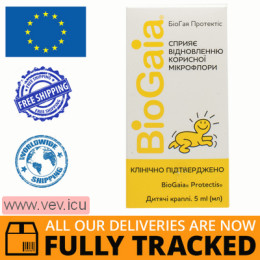 BioGaia ProTectis, oral drops, 5 ml — Made in Spain — Free Delivery