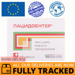 Lacidoenter 10 capsules — Made in Italy — Free Delivery