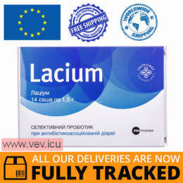 Lacium, selective probiotic for regulating intestinal microflora, 1.5g x 14 sachets — Made in Netherlands — Free Delivery