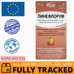 Lineflorum 30 chewable tablets — Made in Finland — Free Delivery