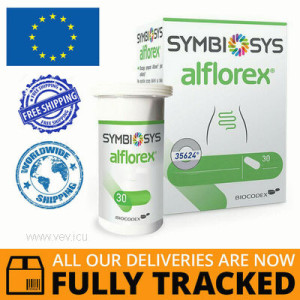 SYMBIOSYS ALFLOREX 30 CAPS — FREE SHIPPING — MADE IN ITALY