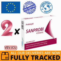 Sanprobi 4 Eneric 2p x 20 capsules — Made in Germany — Free Delivery