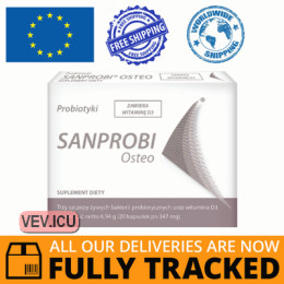 Sanprobi Osteo 20 capsules — Made in Germany — Free Delivery