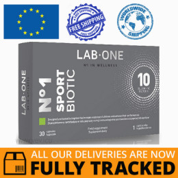 LAB ONE SPORTBIOTIC PROBIOTIC 30 CAPS - MADE IN POLAND - FREE SHIPPING 