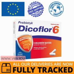 Dicoflor 6, 20 capsules — Made in Germany — Free Delivery