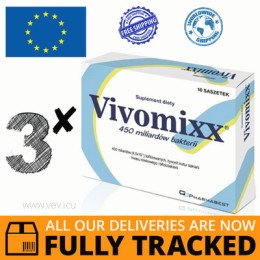 3 x VIVOMIXX 10 SACHETS — MADE IN FRANCE - FREE SHIPPING