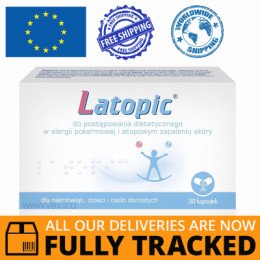 LATOPIC 30 CAPS - MADE IN POLAND - FREE SHIPPING