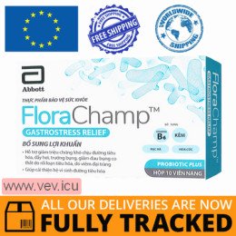 FloraChamp GastroStress Relief 10 capsules — Made in Croatia — Free Delivery