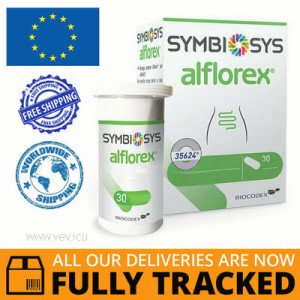 SYMBIOSYS ALFLOREX 30 CAPS — FREE SHIPPING — MADE IN ITALY
