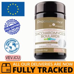 Aliness ProbioBalance Saccharomyces Boulardii 30 capsules — Made in Poland — Free Delivery