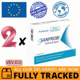 Sanprobi Active Sport 2p x 40 capsules — Made in Germany — Free Delivery