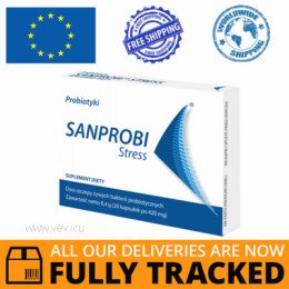 SANPROBI STRESS 20 CAPS - MADE IN GERMANY - FREE SHIPPING
