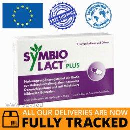 SYMBIOLACT PLUS 30 CAPS - MADE IN GERMANY - FREE SHIPPING 
