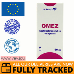 Omez lyophilisate for solution for injection 40 mg, 1 vial  — Made in India — Free Delivery