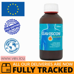 Gaviscon with mint flavor, oral suspension, 300ml — Made in Great Britain — Free Delivery