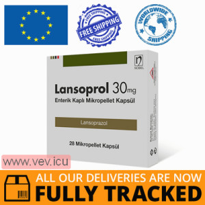 Lansoprol 30mg 28 capsules — Made in Turkey — Free Delivery