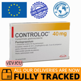 Controloc 40mg 14 tablets — Made in Germany — Free Delivery