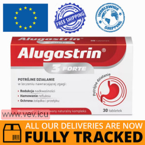 Alugastrin 3 Forte 30 tablets — Made in Poland — Free Delivery