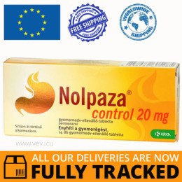 NOLPAZA CONTROL 14 TABS — MADE IN SLOVENIA - FREE SHIPPING
