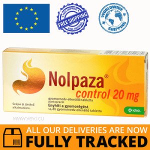 NOLPAZA CONTROL 14 TABS — MADE IN SLOVENIA - FREE SHIPPING