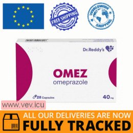 Omez 40mg 28 capsules — Made in India — Free Delivery