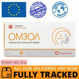 Omzol powder for solution for infusion 40mg 10 vials — Made in Portugal — Free Delivery