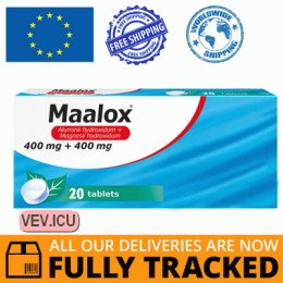 Maalox, mint flavor, 20 tablets — Made in France — Free Delivery