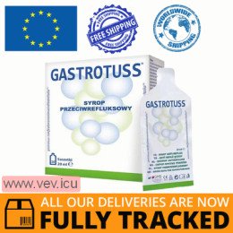 Gastrotuss anti-reflux syrup 20 ml x 20 sachets — Made in Italy — Free Delivery