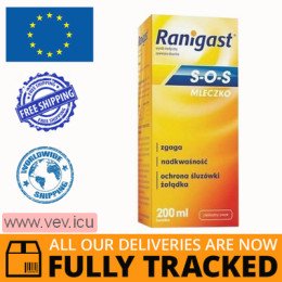 Ranigast S-O-S Milk 200ml — Made in Poland by Polpharma — Free Delivery
