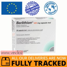 Berlithion 600mg, 30 capsules — Made in Germany — Free Delivery