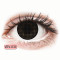 ColourVUE Crazy Lens - Black Screen - zero lenses (2 lenses) DIA 14.00, BC 8.60, Power 0 — Made in USA — Free Delivery