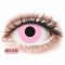 ColourVUE Crazy Lens - Barbie Pink - zero lenses (2 lenses) DIA 14.00, BC 8.60, Power 0 — Made in USA — Free Delivery