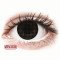 ColourVUE Crazy Lens - Black Screen - zero lenses (2 lenses) DIA 14.00, BC 8.60, Power 0 — Made in USA — Free Delivery